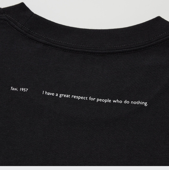 Uniqlo x Saul Leiter "Taxi" 1957 - Black T-Shirt (XS) - Picture 4 of 5